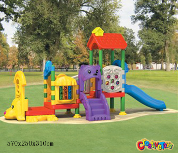 Children playground slide