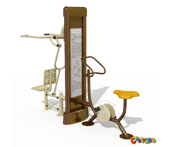 Sit and pull,foot rotation machine
